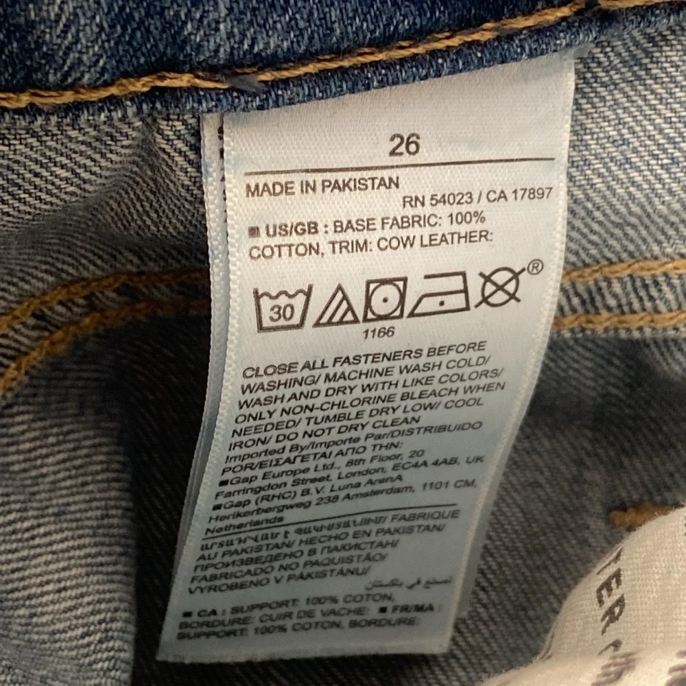 Banana Republic The Puddle Wide Leg Jeans, Size Women’s 26 - Picture 9 of 13